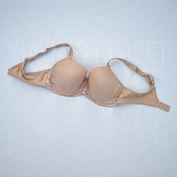 Fantasie 36D Rebecca FL2024NUE Nude Seamless Underwire Spacer Molded T-Shirt Bra - Picture 6 of 15